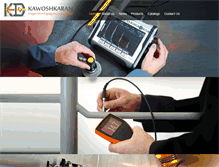 Tablet Screenshot of kawoshkaran.com